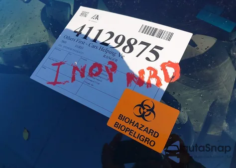 2000 Ford Ranger Xl/Xlt z USA, uszkodzony, nr VIN 1FTYR14V5YTA26723